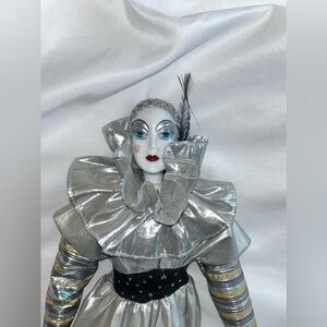 🤡Vintage Pierrot Clown Doll